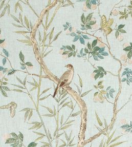 Claire Fabric by Thibaut Spa Blue