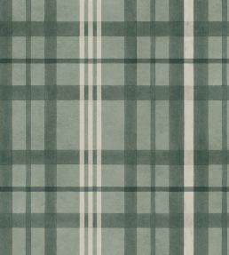 Clans Check Wallpaper by Coordonne Mint