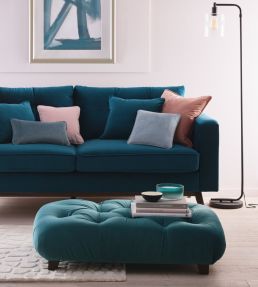 Alvar Fabric by Clarke & Clarke Petal
