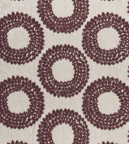 Dashiki Fabric by Clarke & Clarke Plum