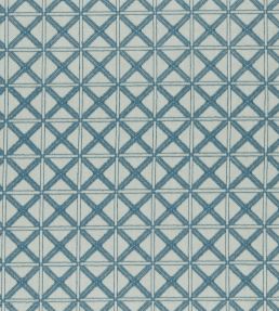 Makenzi Fabric by Clarke & Clarke Aqua