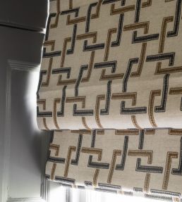 Sekai Fabric by Clarke & Clarke Orchid/Willow