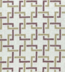 Sekai Fabric by Clarke & Clarke Orchid/Willow
