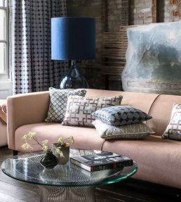 Zalika Fabric by Clarke & Clarke Cinnabar
