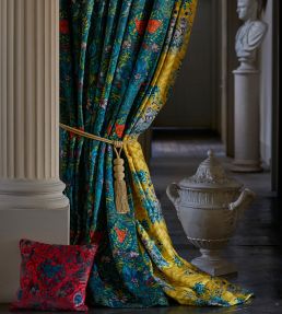 Emma J Shipley Amazon Fabric by Clarke & Clarke Blue
