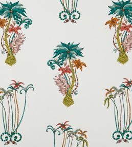 Emma J Shipley Jungle Palms Fabric by Clarke & Clarke Jungle