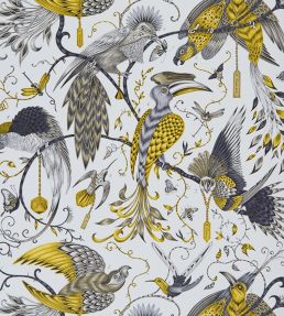 Emma J Shipley Audubon Wallpaper by Clarke & Clarke Gold