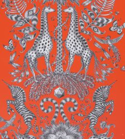 Emma J Shipley Kruger Wallpaper by Clarke & Clarke Flame