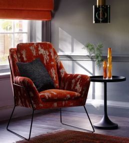 Mason Fabric by Clarke & Clarke Ash