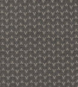 Zion Fabric by Clarke & Clarke Charcoal