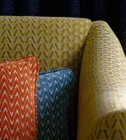 Zion Fabric by Clarke & Clarke Chartreuse