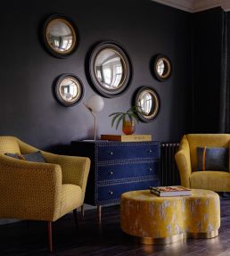 Zion Fabric by Clarke & Clarke Chartreuse