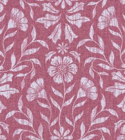 Berkeley Fabric by Clarke & Clarke Raspberry