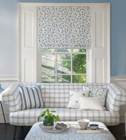 Fairford Fabric by Clarke & Clarke Denim