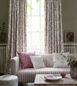 Summerby Fabric by Clarke & Clarke Raspberry