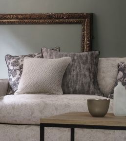 Baker Fabric by Clarke & Clarke Silver