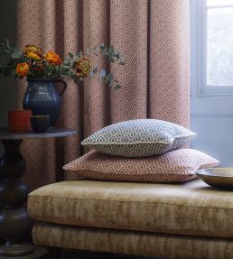 Keaton Fabric by Clarke & Clarke Blush