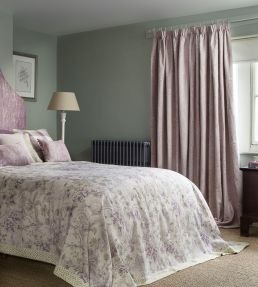 Simone Fabric by Clarke & Clarke Eau De Nil
