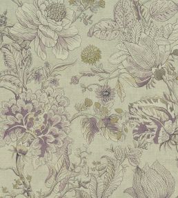 Sissinghurst Fabric by Clarke & Clarke Heather/Olive