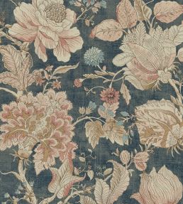 Sissinghurst Fabric by Clarke & Clarke Midnight/Spice