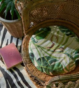 Monkey Business Fabric by Clarke & Clarke Natural