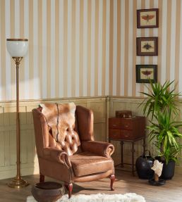 Nevis Wallpaper by Clarke & Clarke Nickel