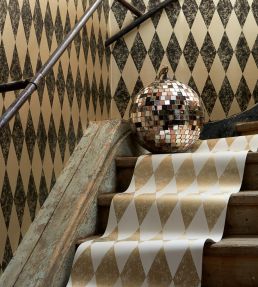 Tortola Wallpaper by Clarke & Clarke Charcoal