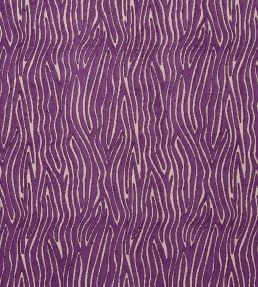 Onda Fabric by Clarke & Clarke Damson