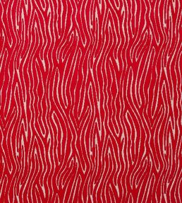 Onda Fabric by Clarke & Clarke Rouge