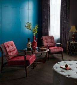 Patina Fabric by Clarke & Clarke Spice