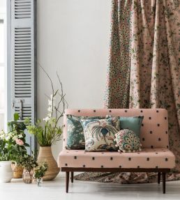 Abeja Fabric by Clarke & Clarke Blush