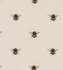 Abeja Fabric by Clarke & Clarke Ivory