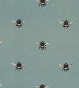 Abeja Fabric by Clarke & Clarke Mineral