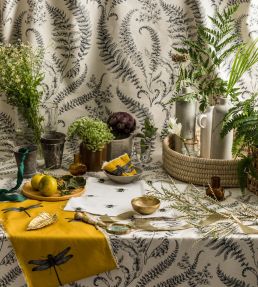Folium Fabric by Clarke & Clarke Linen