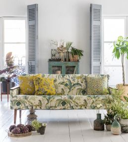 Hortus Fabric by Clarke & Clarke Linen
