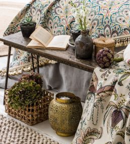 Ophelia Fabric by Clarke & Clarke Mineral