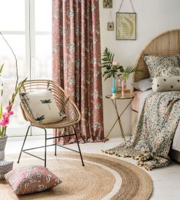 Palampore Fabric by Clarke & Clarke Blush