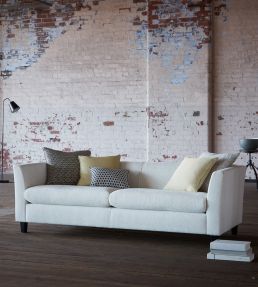Nebula Fabric by Clarke & Clarke Ivory