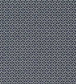 Orbit Fabric by Clarke & Clarke Midnight