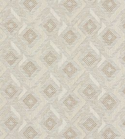 Veda Fabric by Clarke & Clarke Natural