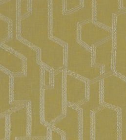 Labyrinth Fabric by Clarke & Clarke Citron