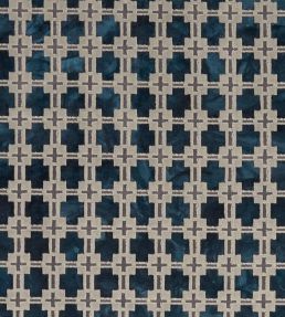 Maui Fabric by Clarke & Clarke Midnight