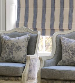 Kinburn Fabric by Clarke & Clarke Denim