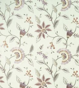 Delamere Fabric by Clarke & Clarke Heather