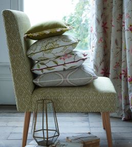 Hampstead Fabric by Clarke & Clarke Apple
