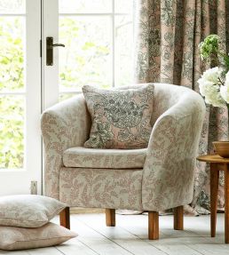 Ferndown Fabric by Clarke & Clarke Blush