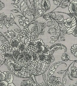 Woodsford Fabric by Clarke & Clarke Charcoal