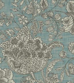 Woodsford Fabric by Clarke & Clarke Teal