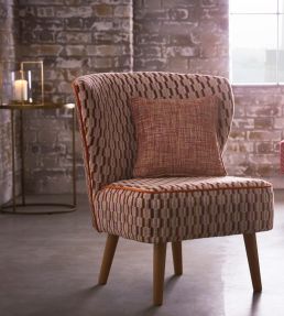 Cubis Fabric by Clarke & Clarke Denim