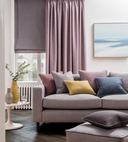 Linoso II Fabric by Clarke & Clarke Sesame